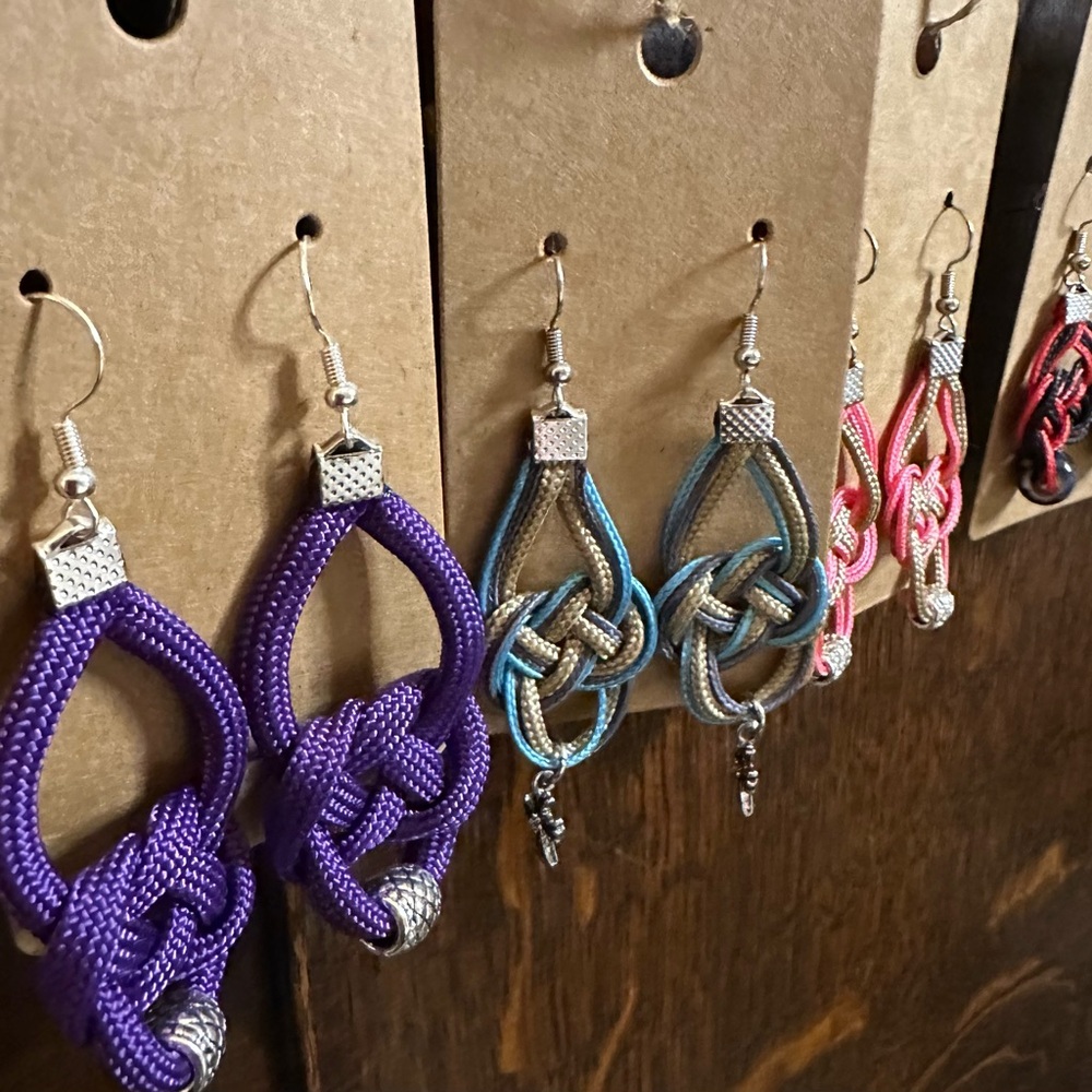 HandMade Boho Earrings NEW 🧵 - Picture 2 of 4